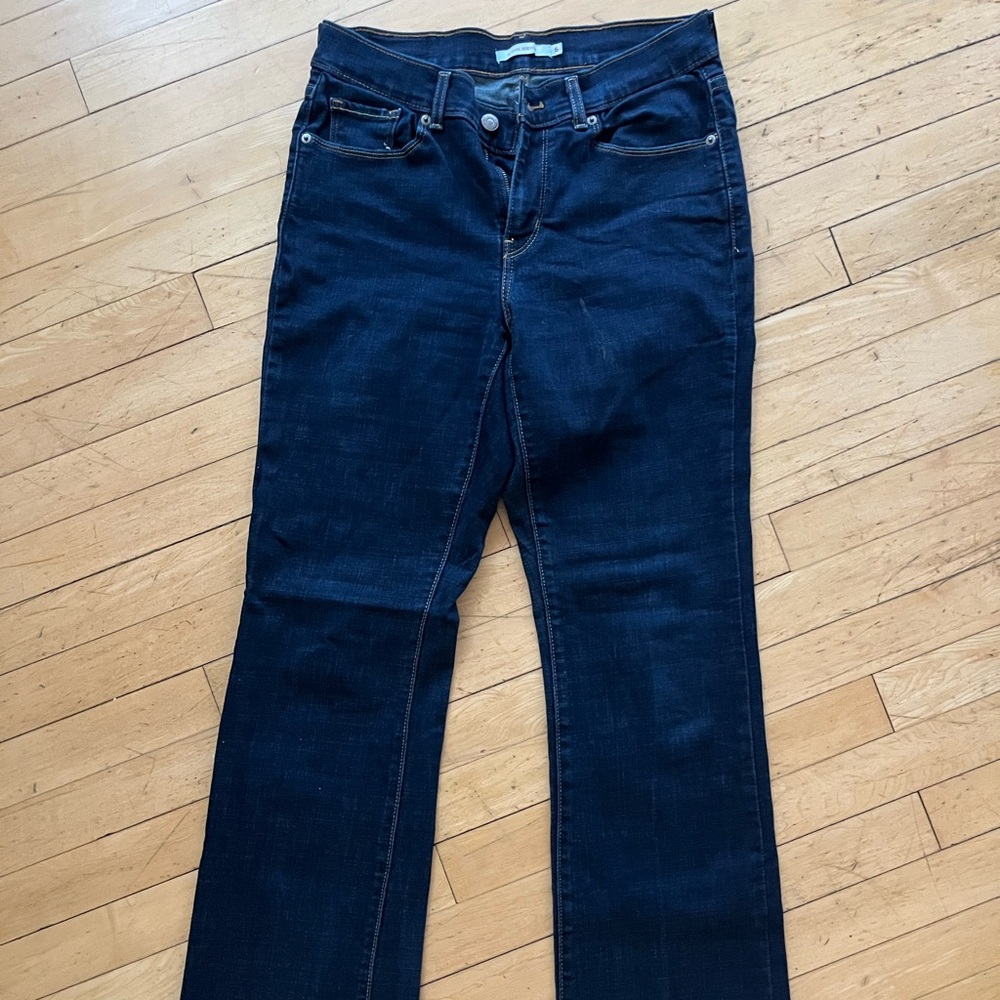 Levi's Women's Deep Indigo Boot Cut Jeans